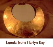 Lunula from Harlyn Bay