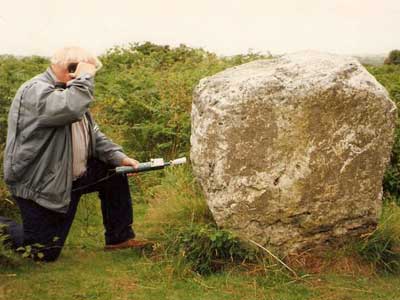 Ultrasound testing at Boscawen-un circle (1992)